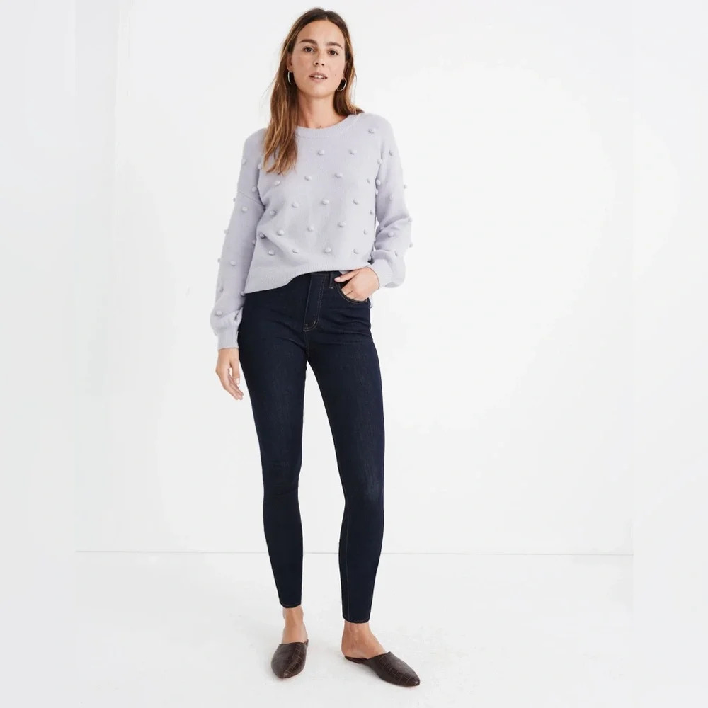 Madewell Roadtripper Jeggings in Pember Wash 25T Dark Wash Skinny